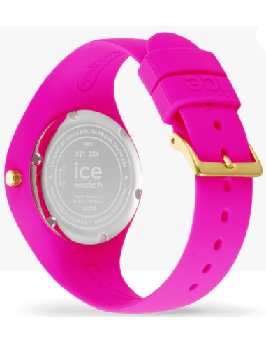 MONTRE GLITTER NEON PINK S