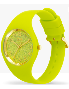 MONTRE GLITTER NEON LIME S 2