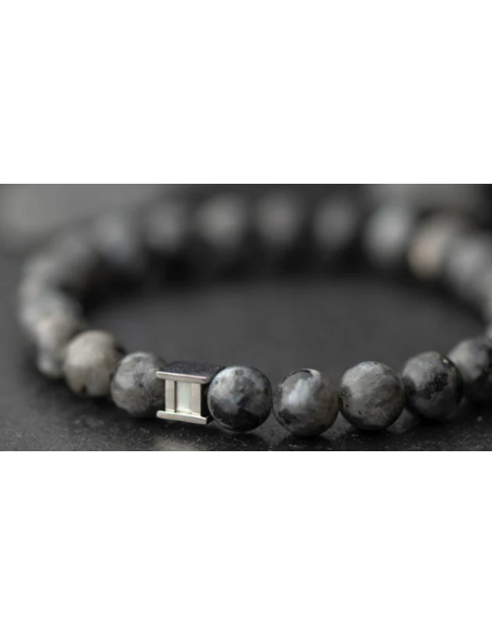 BRACELET GEM GREY WOLF L