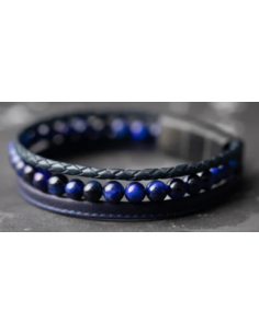 BRACELET TRIPLE BLUE M-L 2