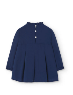 ROBE EN TOILE GABARDINE FLEURS 2