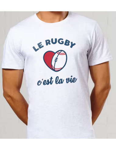 T-SHIRT LE RUGBY C’EST LA VIE