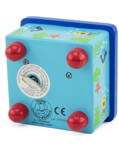 BOITE A MUSIQUE LES POISSONS
