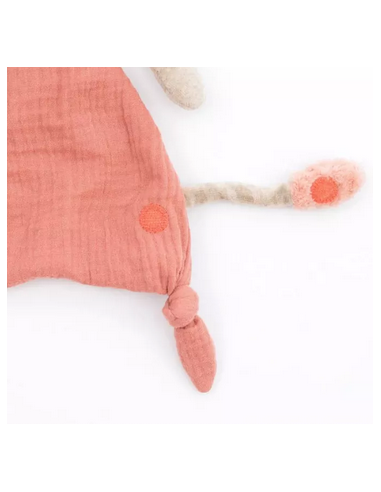 DOUDOU GIRAFE BIBISCUS