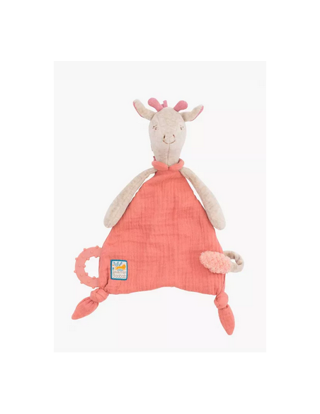 DOUDOU GIRAFE BIBISCUS