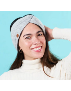 HEADBAND EGGNOG GREY 2
