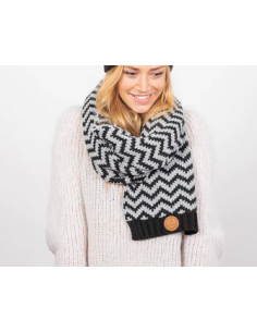 ECHARPE KARABOUDJAN DARK GREY/LUREX 2