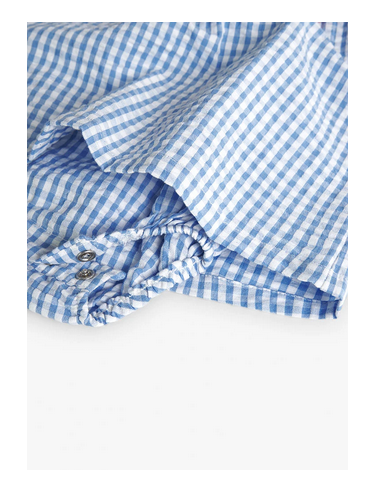 COMBINAISON VICHY FLEURS