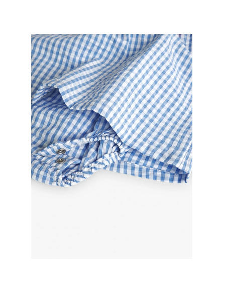 COMBINAISON VICHY FLEURS