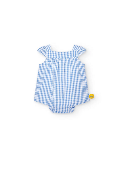 COMBINAISON VICHY FLEURS